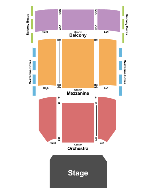 Kuss Auditorium At Clark State Community College Seating Chart: End Stage