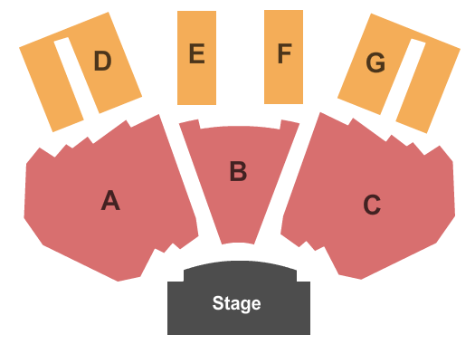 L'Auberge Casino & Hotel Baton Rouge Seating Chart: End Stage