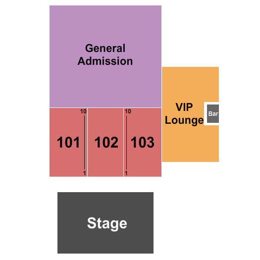 La Crosse Center Seating Chart: Chayce Beckham