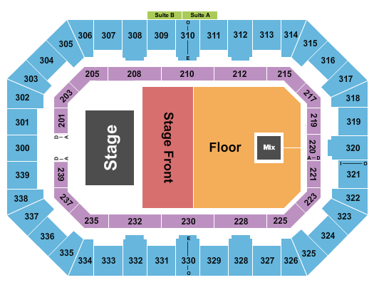 La Crosse Center Seating Chart: Riverfront Revolt 2