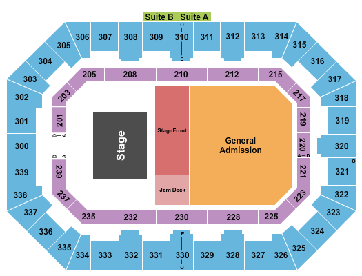 La Crosse Center Seating Chart: Riverfront Revolt