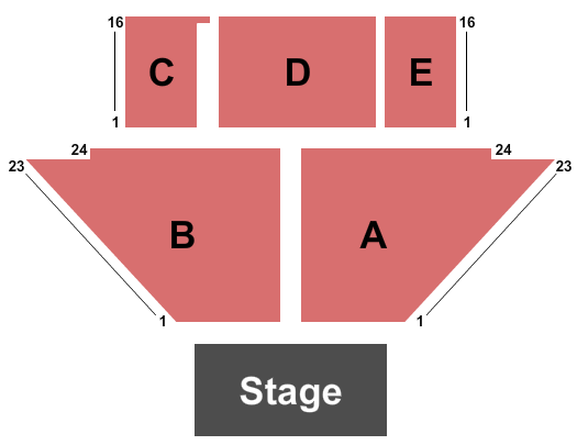 LaGrange County 4-H Fair Seating Chart: Endstage 2