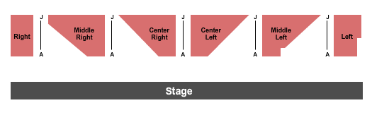 Mandell Weiss Theatre at Mandell Weiss Center Seating Chart
