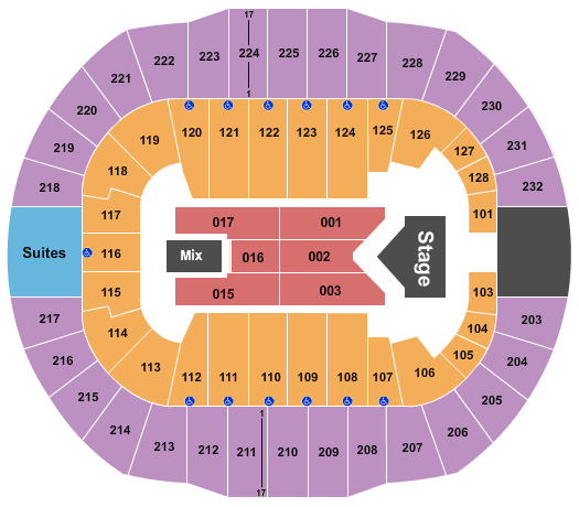 Cajundome Seating Chart: Jelly Roll