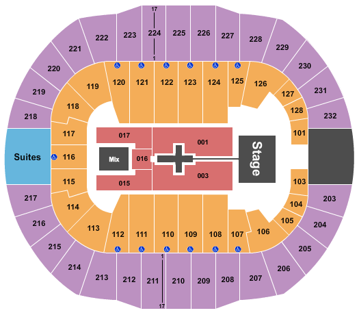 Cajundome Seating Chart: TobyMac