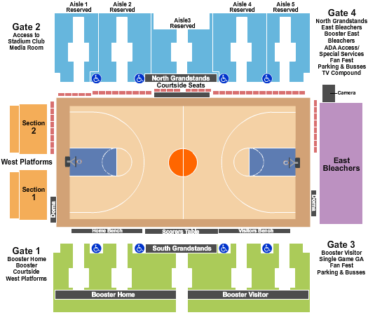 Gill Coliseum Seating Chart