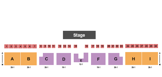 Lake County Fairgrounds - Lakeview Seating Chart: Rodeo