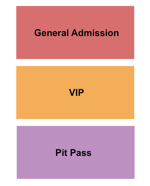 Lakefront Park Seating Chart: GA/VIP/Pit