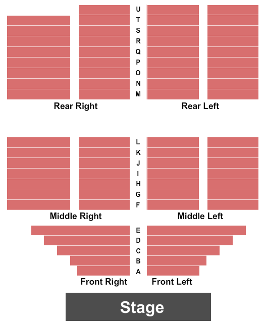 Lake Of The Torches Showroom Seating Chart: Endstage 2