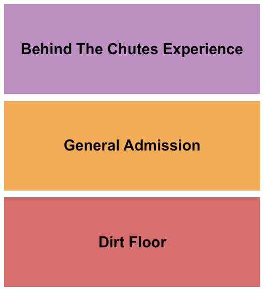 Lamar Dixon Expo Center Seating Chart: GA/Dirt Floor/Behind Chutes