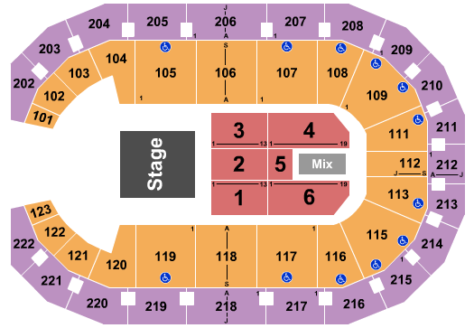 Landers Center Seating Chart: Weird Al Yankovic