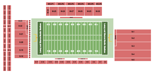 Northwestern Medicine Field At Martin Stadium Seating Chart: Football 2