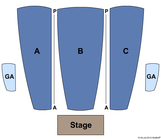 Largo Cultural Center Seating Chart