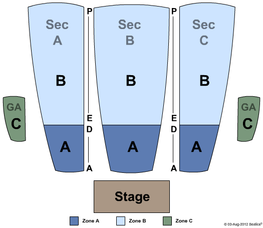 Largo Cultural Center Seating Chart