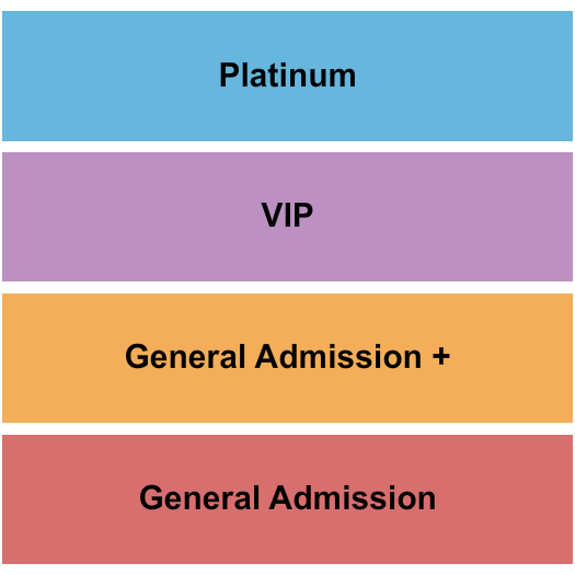 Las Vegas Festival Grounds Seating Chart: GA/VIP/PLAT