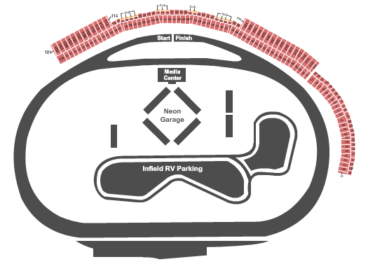 Las Vegas Speedway Seating Chart