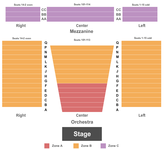 Laura Pels Theatre At The Steinberg Center Seating Chart