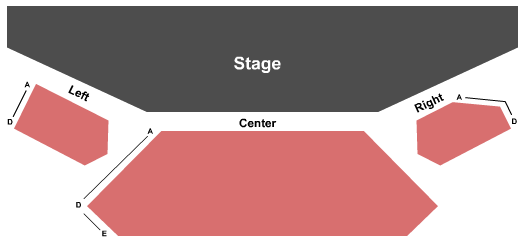 Lauren K. Woods Theatre Seating Chart