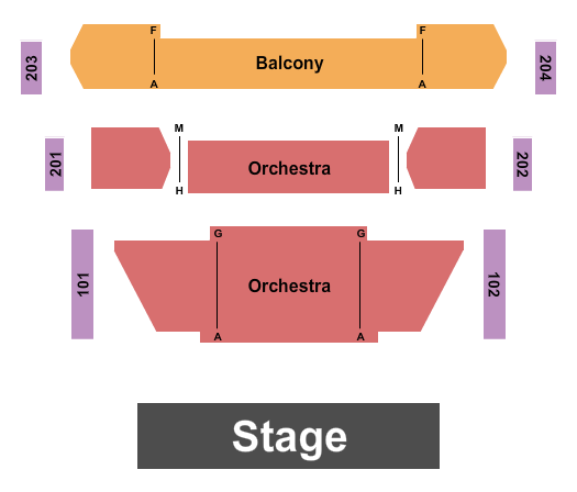 Lawrenceville Arts Center Seating Chart: Endstage