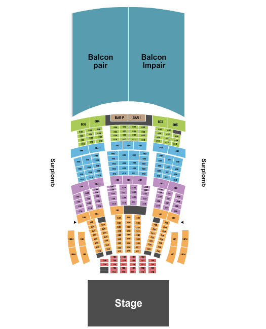 Le Theatre Capitole Seating Chart: Rockstory 2