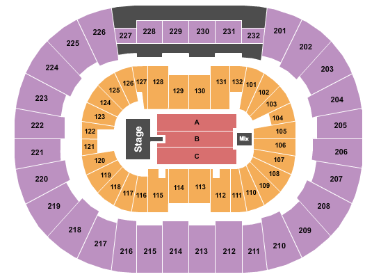 Legacy Arena at The BJCC Seating Chart: 85 South