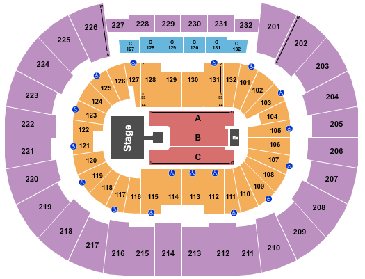 Legacy Arena at The BJCC Seating Chart: Brandy