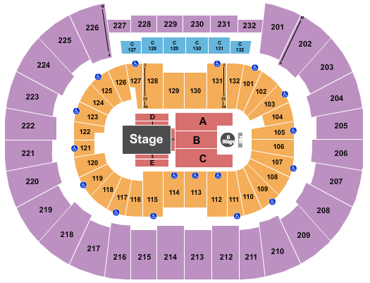 Legacy Arena at The BJCC Seating Chart: Dancing With the Stars