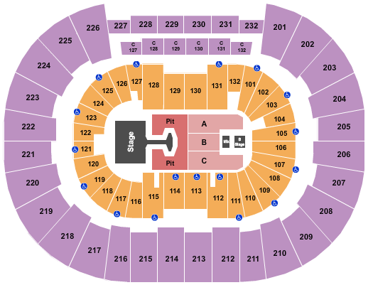 Legacy Arena at The BJCC Seating Chart: Disturbed