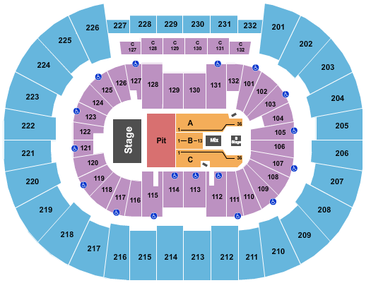 Legacy Arena at The BJCC Seating Chart: Forrest Frank