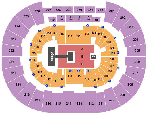 Legacy Arena at The BJCC Seating Chart: Kirk Franklin
