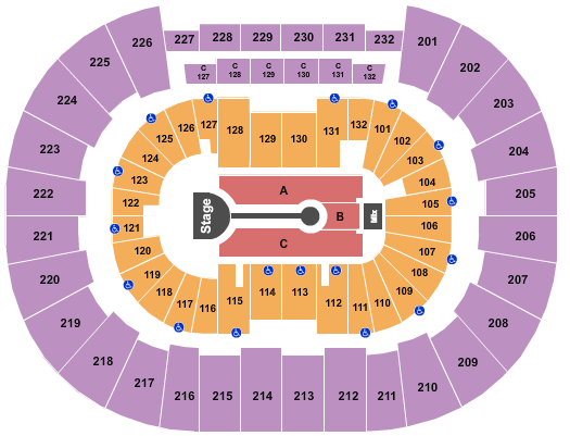 Legacy Arena at The BJCC Seating Chart: Lauren Daigle