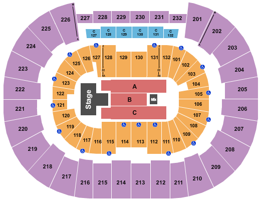 Legacy Arena at The BJCC Seating Chart: Matt Mathews