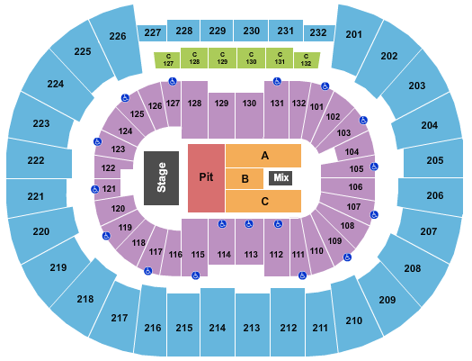 Legacy Arena at The BJCC Seating Chart: Riley Green