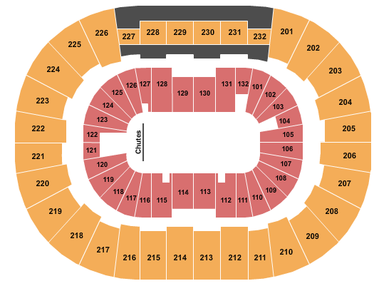 Legacy Arena at The BJCC Seating Chart: Rodeo