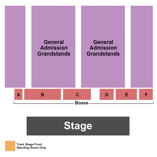 Lenawee County Fair Seating Chart: Concert