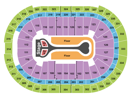 Lenovo Center Seating Chart: Benson Boone