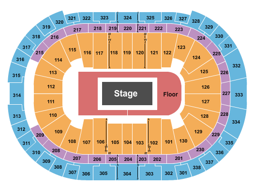 Lenovo Center Seating Chart: Billie Eilish