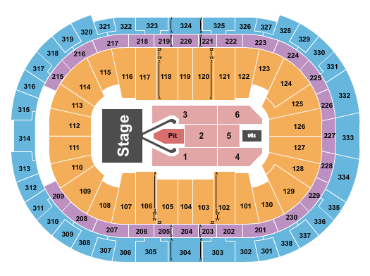 Lenovo Center Seating Chart: Conan Gray