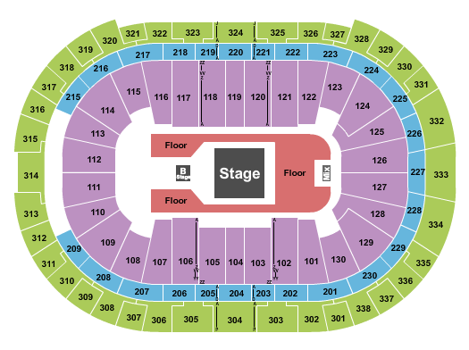 Lenovo Center Seating Chart: Forrest Frank