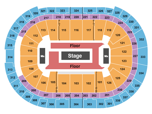 Lenovo Center Seating Chart: Rod Wave