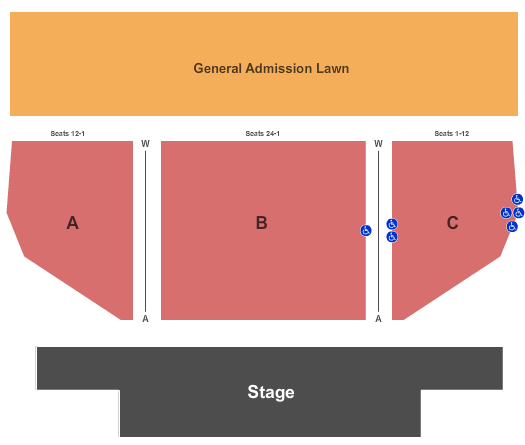 Hayden Homes Amphitheater Seating Chart