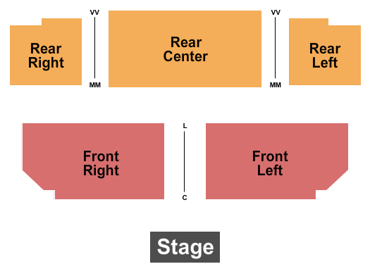 Leslie Cheek Theater At Virginia Museum of Fine Arts Seating Chart: Endstage