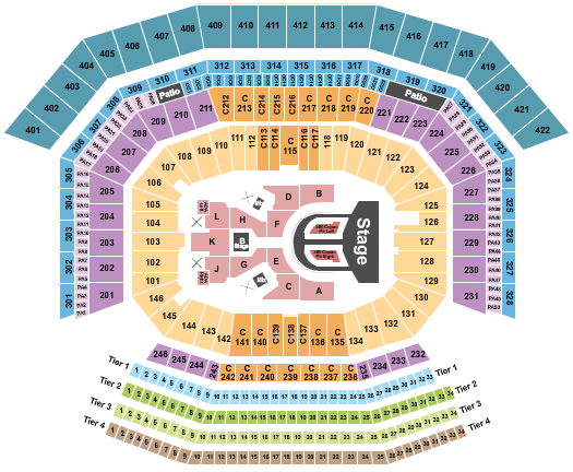 Levi's Stadium Seating Chart: Karol G