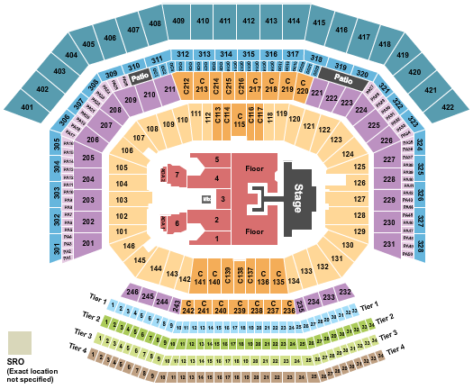 Levi's Stadium Seating Chart: Luke Combs
