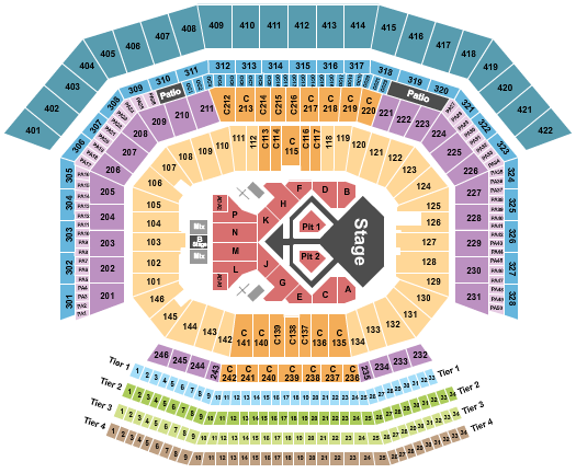 Levi's Stadium Seating Chart: Usher