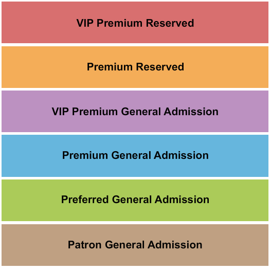Levitt Pavilion Westport Seating Chart: GA/Premium/VIP 2