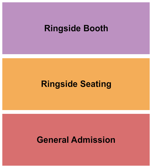 Levity Live Comedy Club at Palisades Center Seating Chart: Wrestling