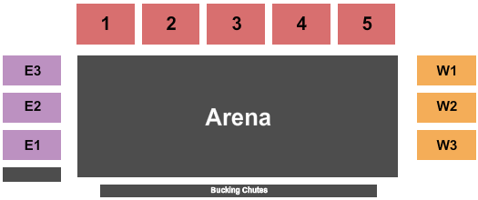 Lewis & Clark County Fairgrounds - Helena Seating Chart: Rodeo