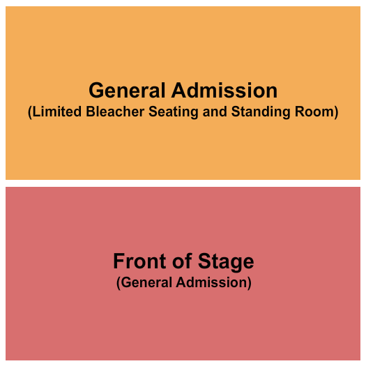 Lewis & Clark County Fairgrounds - Helena Seating Chart: GA & Front Of Stage