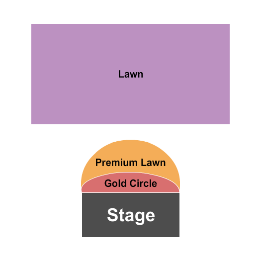 Lewis Ginter Botanical Garden Seating Chart: GC/Premium Lawn/Lawn